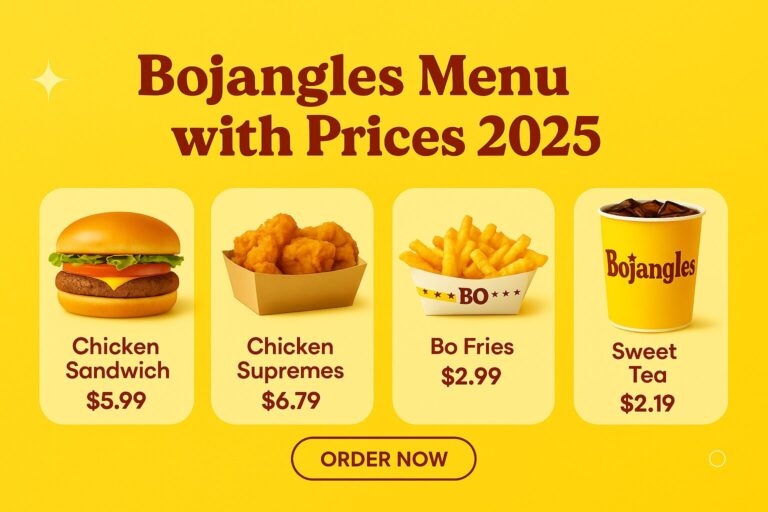 Bojangles Menu With Prices (2025)