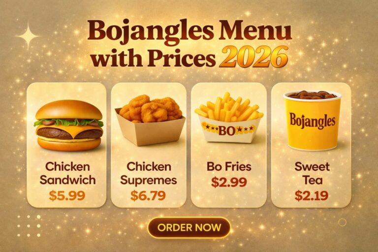 Bojangles Menu With Prices