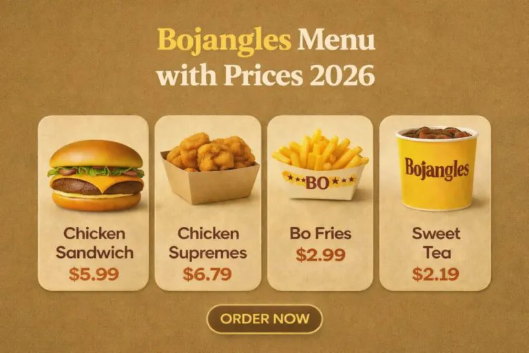 Bojangles Menu With Prices (2026)